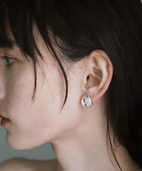TEN.（テン）の「SILVER925 グラストウピアス（ピアス（両耳用）・レディース・シルバー・FREE）」の12枚目の写真