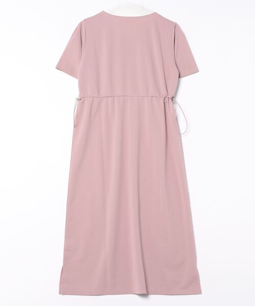 alotta（アロッタ）の「カットジョーゼットドロスト使いワンピース（ワンピース・レディース・ピンク・LARGE/MEDIUM/X-LARGE）」の12枚目の写真