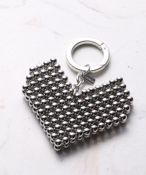JEANASIS（ジーナシス）の「BEADS CHARM/118539（キーホルダー・レディース・ブラック/ブラック系その他/シルバー・FREE）」の3枚目の写真