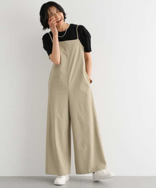 タグ付　24SS　バンヤードストーム　カシュクールオールインワン サロペット　綿 セール】BARNYARDSTORM / カシュクールオールインワン / ハンド