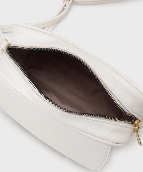 OPAQUE.CLIP（オペークドットクリップ）の「◆フラップポケット付きミニショルダーバッグ（ショルダーバッグ・レディース・ピンク系/ブラック/アイボリー/シルバー・00）」の22枚目の写真