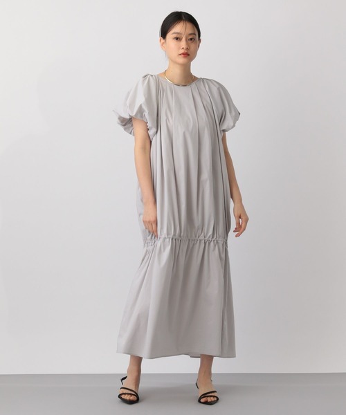 A part by（アパートバイ）の「バルンスリーブ2WAYワンピース（ワンピース・レディース・ブラック/グレー系その他/ネイビー・FREE）」の14枚目の写真