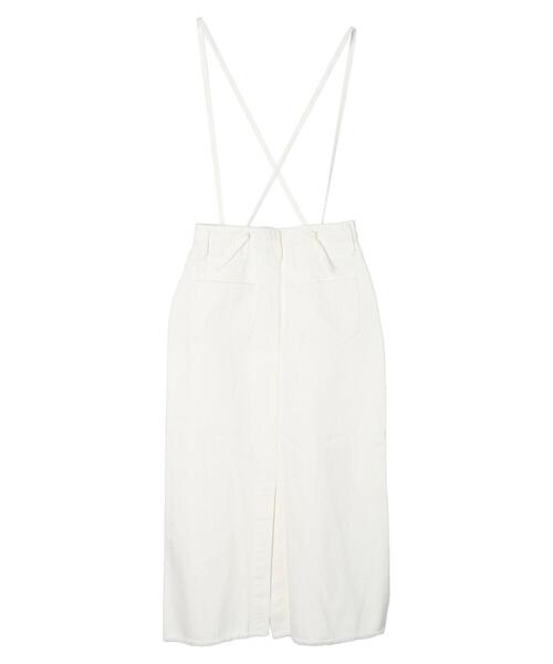 AMERICAN HOLIC（アメリカンホリック）の「サス付きタイトスカート（スカート・レディース・ホワイト/ブラック・S/M/L）」の11枚目の写真