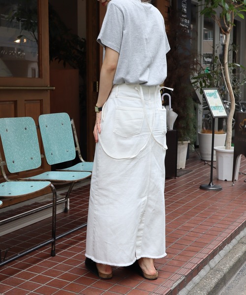 AMERICAN HOLIC（アメリカンホリック）の「サス付きタイトスカート（スカート・レディース・ホワイト/ブラック・S/M/L）」の17枚目の写真