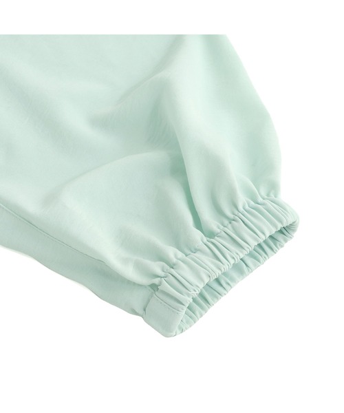 JENNI love（ジェニィラブ）の「ロゴテープシアーパーカー（パーカー・キッズ・ブラック/ミント/オフホワイト・160cm/150cm/140cm/130cm）」の4枚目の写真