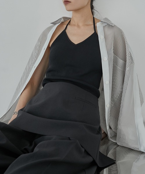 【美品】LE CIEL BLEU フェザーキャミソール LE CIEL BLEU（キャミソール）のフリマアイテム一覧