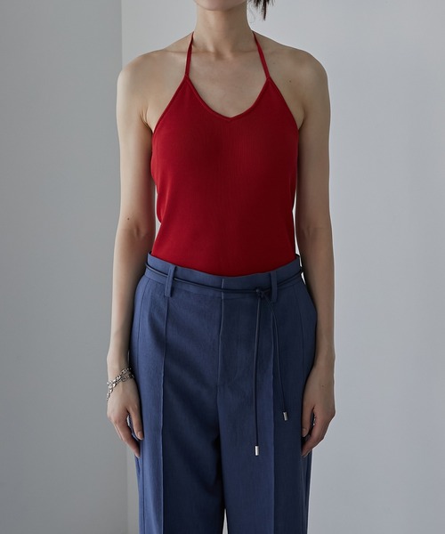 セール】ホルターネックニットトップ / Halterneck Knit Top セール】ホルターネックニットトップ / Halterneck Knit Top