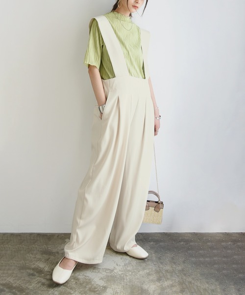 セール】ツイルハイウエストサロペット（サロペット/オーバーオール