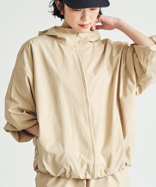 for/c（フォーシー）の「[for/c and]速乾フード付きジャケット(ユニ