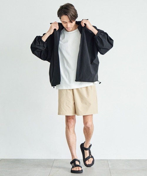 for/c（フォーシー）の「[for/c and]速乾フード付きジャケット(ユニセックス)【サスティナブル】（その他アウター・レディース・ベージュ/ブラック/ホワイト・3/2/1/4）」の11枚目の写真