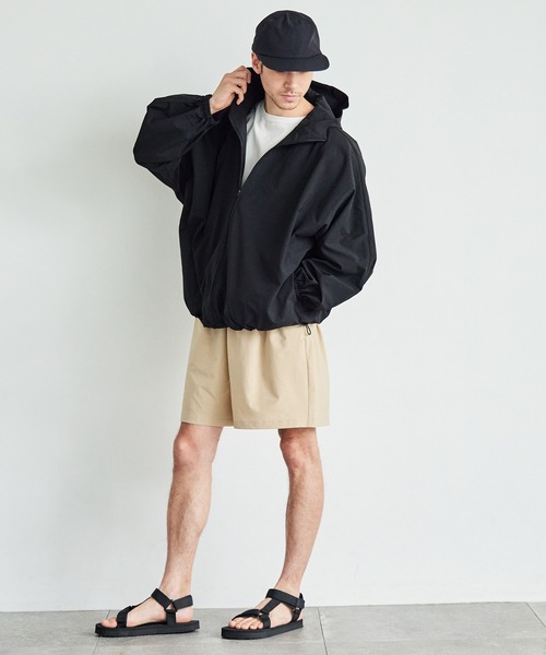 for/c（フォーシー）の「[for/c and]速乾フード付きジャケット(ユニセックス)【サスティナブル】（その他アウター・レディース・ベージュ/ブラック/ホワイト・3/2/1/4）」の12枚目の写真