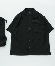 ITEMS URBANRESEARCH | 『吸水速乾/イージーケア/UVカット』『セットアップ対応』高機能ツイル オープンカラー半袖シャツ(シャツ/ブラウス)
