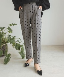 DONOBAN（ドノバン）の「フロッキードットパンツ（スラックス）」