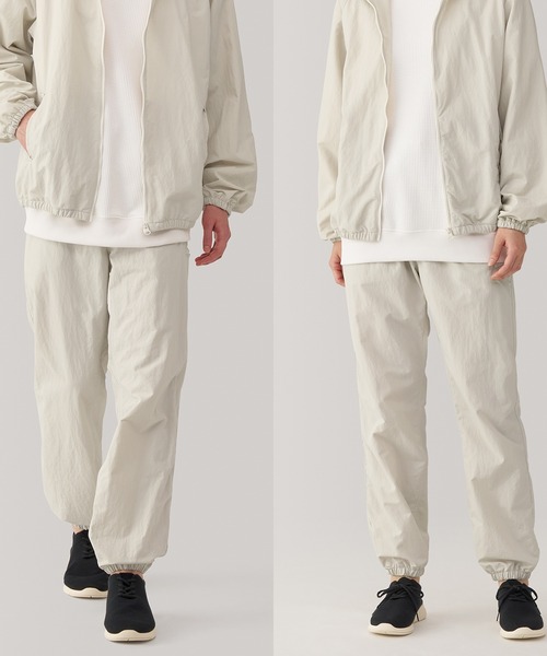無印良品(ムジルシリョウヒン)の「〔MUJI WALKER〕紳士 撥水ナイロンウィンドパンツ(その他パンツ・メンズ・ブラック/カーキ/ダークパープル/サンドベージュ・S/M/L/XL)」の3枚目の写真