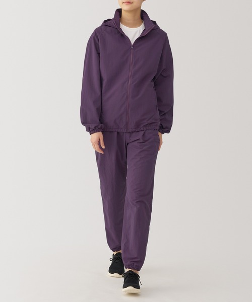 無印良品(ムジルシリョウヒン)の「〔MUJI WALKER〕紳士 撥水ナイロンウィンドパンツ(その他パンツ・メンズ・ブラック/カーキ/ダークパープル/サンドベージュ・S/M/L/XL)」の12枚目の写真