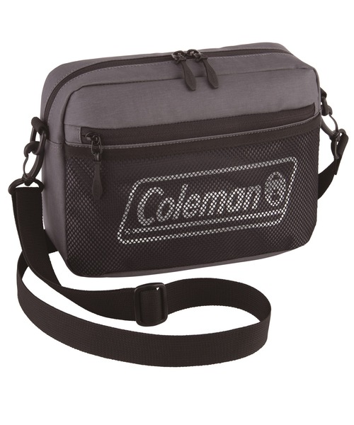 COLEMAN(コールマン)の「シールドショルダーポーチ(グレー/ブラック)(ボディバッグ/ウエストポーチ・レディース・ダークグレー・3L)」の1枚目の写真