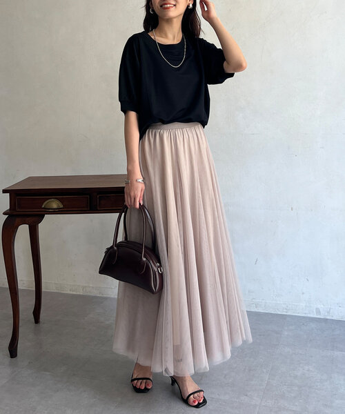 Chez toi（シェトワ）の「コンパクトラウンドBAG（トートバッグ・レディース・ボルドー/キャメル/ブラック・FREE）」の11枚目の写真