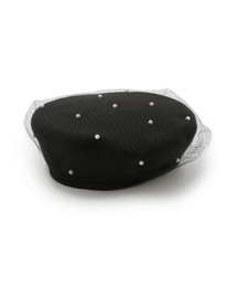 SNIDEL | パールチュールベレー(ハンチング/ベレー帽)