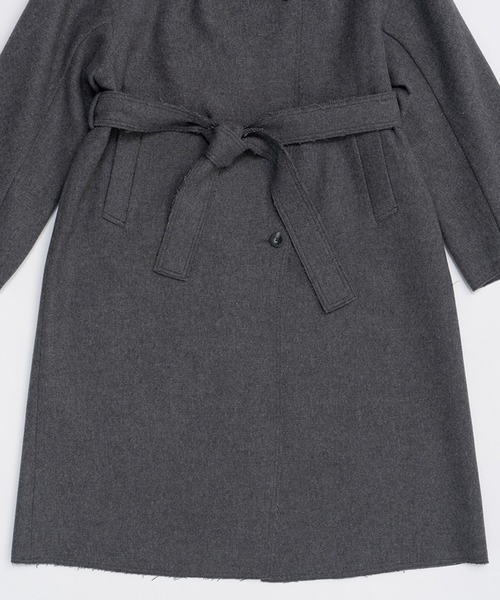 PRANK PROJECT（プランクプロジェクト）の「ハイネックコート / High Neck Coat（その他アウター・レディース・ブラック/グレー・FREE）」の11枚目の写真