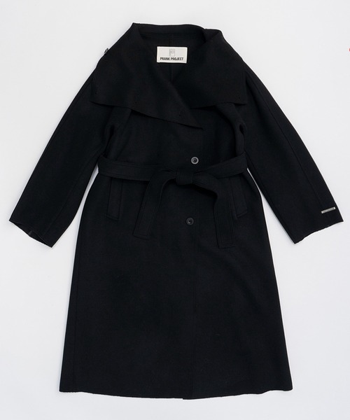PRANK PROJECT（プランクプロジェクト）の「ハイネックコート / High Neck Coat（その他アウター・レディース・ブラック/グレー・FREE）」の5枚目の写真