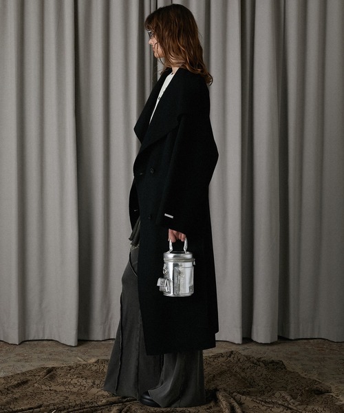 PRANK PROJECT（プランクプロジェクト）の「ハイネックコート / High Neck Coat（その他アウター・レディース・ブラック/グレー・FREE）」の18枚目の写真