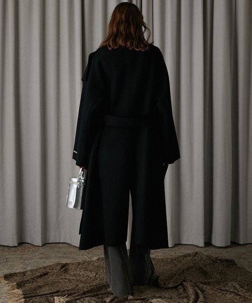 PRANK PROJECT（プランクプロジェクト）の「ハイネックコート / High Neck Coat（その他アウター・レディース・ブラック/グレー・FREE）」の19枚目の写真