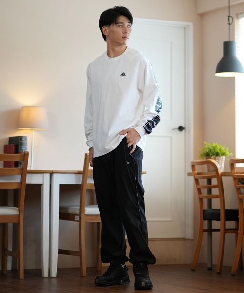新品XL Adidas 2IN1 ロングスリーブ Tシャツ KS8496 adidas（アディダス） tシャツ スリーストライプス ロングスリーブ T