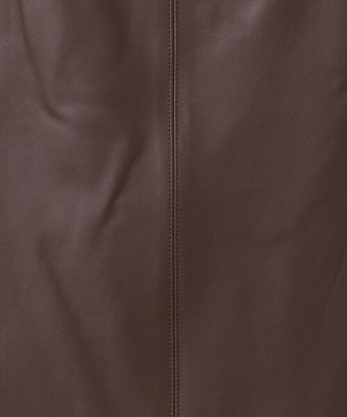 6(ROKU)レザータンクトップ　ベスト 6（ロク）の「＜6(ROKU)＞レザー タンクベスト（ベスト）」 - WEAR