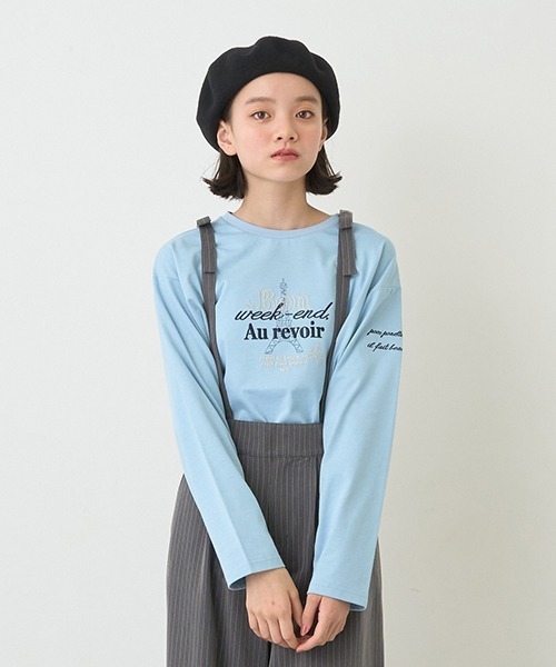 ポンポネット新品タグ付きエッフェルロゴロングTシャツ150 楽天市場】ポンポネットジュニア(pom ponette junior)スキッパー