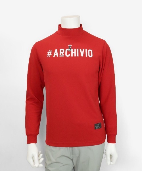 archivio(アルチビオ)の「<MENS>UV冷感ハイネックプルオーバー【2024年秋冬】(Tシャツ/カットソー・メンズ・レッド/グリーン/ホワイト/ネイビー・M/L/LL)」の4枚目の写真