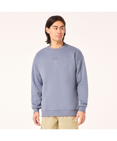 OAKLEY（オークリー）の「オークリー EN FOUNDATIONAL FLEECE CREW 2.0 フリース/トレーナー/ TRAINING スポーツ・トレーニング・ライフスタイル/ OAKLEY（ニット/セーター・メンズ・パープル/グレー/ブルー/ブラック・L/M/S/XL）」の15枚目の写真