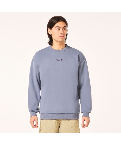 OAKLEY（オークリー）の「オークリー EN FOUNDATIONAL FLEECE CREW 2.0 フリース/トレーナー/ TRAINING スポーツ・トレーニング・ライフスタイル/ OAKLEY（ニット/セーター・メンズ・パープル/グレー/ブルー/ブラック・L/M/S/XL）」の14枚目の写真