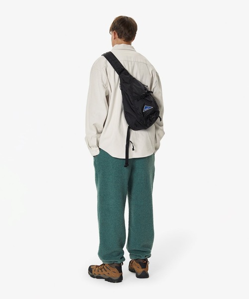 [Thisisneverthat] ★韓国大人気★Washed Nylon Sling Bag Washed Nylon Sling Bag - thisisneverthat®