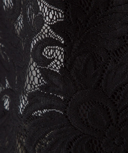 RAGEBLUE（レイジブルー）の「Wジップ/レースショートシャツ（シャツ/ブラウス・レディース・ホワイト/ブラック・FREE）」の14枚目の写真