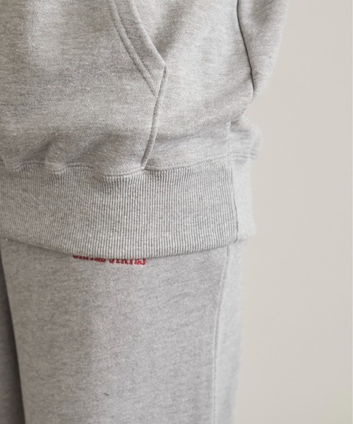 ANGIE（アンジー）の「ワンポイント 刺繍 スウェット フーディー/パーカー（パーカー・レディース・杢グレー/ブラック/ホワイト/ライトグレー/ネイビー・MEDIUM/LARGE/X-LARGE）」の18枚目の写真