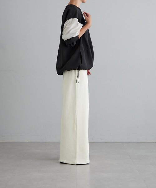 【セール】ナイロンVネックピステ（シャツ/ブラウス）｜earthy（アーシー）