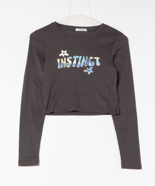 sevens(セブンズ)の「【sevens】オーロラロゴちびロンティ(Tシャツ/カットソー・レディース・ブラック/ブルー/チャコールグレー/ボルドー・FREE)」の21枚目の写真