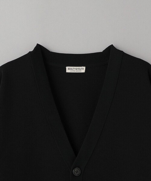 BEAUTY&YOUTH UNITED ARROWS（ビューティーアンドユースユナイテッドアローズ）の「モダン ミラノリブ Vネック カーディガン ‐ウォッシャブル‐（カーディガン/ボレロ・メンズ・オレンジ系その他/グレー/ブラック・S/M/L/XL）」の21枚目の写真