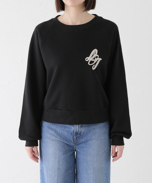 La TOTALITE(ラトータリテ)の「レタード裏毛プルオーバー(Tシャツ/カットソー・レディース・ブラウン/グレー/ブラック・FREE)」の4枚目の写真