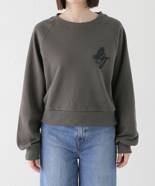 La TOTALITE(ラトータリテ)の「レタード裏毛プルオーバー(Tシャツ/カットソー・レディース・ブラウン/グレー/ブラック・FREE)」の12枚目の写真
