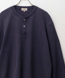 GOODCREW ワッフルヘンリーロングスリーブT