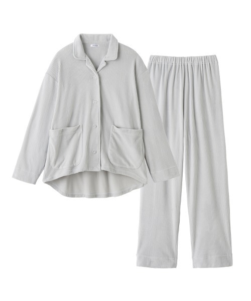 セール】UCHI-COLLE/ウチコレ あったかパジャマ 背中冷え防止 大きめ