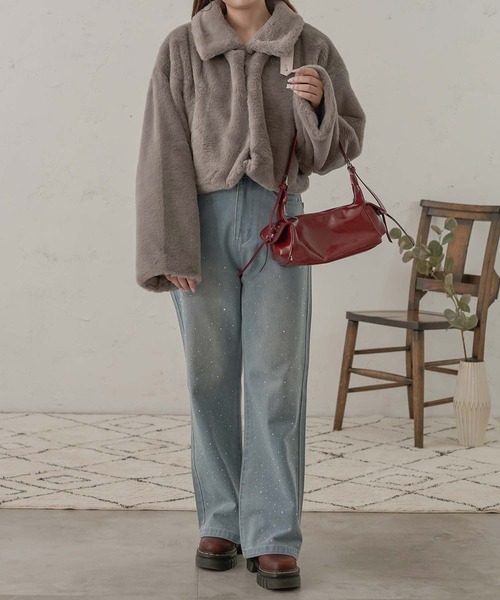 フェイクファーコート/WEB/EC限定商品（その他アウター）｜Ambre Neige