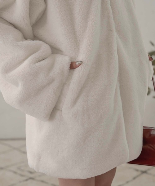 フェイクファーコート/WEB/EC限定商品（その他アウター）｜Ambre Neige