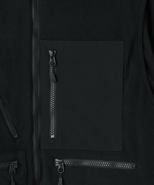 DAIWA PIER39(ダイワピア39)の「<DAIWA PIER39>W's TECH EXTREME フリースジャケット -2WAY-(その他アウター・レディース・ブラック・FREE)」の8枚目の写真