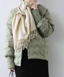 Jines | フリンジ付き シンプルソフトタッチストール(ストール/ショール)