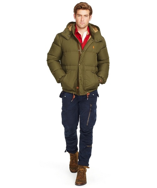POLO RALPH LAUREN(ポロ ラルフ ローレン)の「キルテッド ダウン コート(ダウンジャケット/コート・メンズ・ブラック/ネイビー/グリーン・LARGE/MEDIUM/SMALL/X-LARGE/X-SMALL)」の4枚目の写真