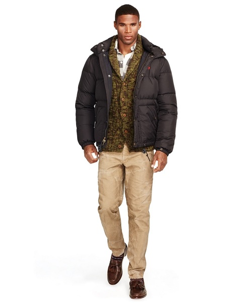 POLO RALPH LAUREN(ポロ ラルフ ローレン)の「キルテッド ダウン コート(ダウンジャケット/コート・メンズ・ブラック/ネイビー/グリーン・LARGE/MEDIUM/SMALL/X-LARGE/X-SMALL)」の10枚目の写真