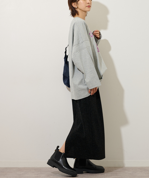 JOURNAL STANDARD relume（ジャーナルスタンダード　レリューム）の「《追加》RELUME サイドゴアブーツ（ブーツ・レディース・ブラック・23.5cm/24.5cm）」の4枚目の写真