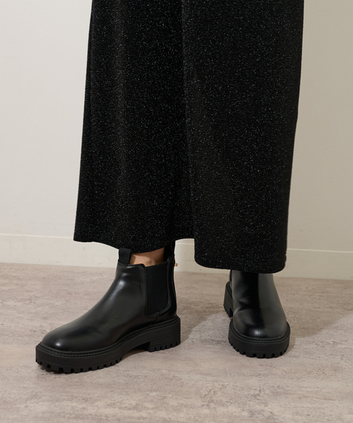 JOURNAL STANDARD relume（ジャーナルスタンダード　レリューム）の「《追加》RELUME サイドゴアブーツ（ブーツ・レディース・ブラック・23.5cm/24.5cm）」の6枚目の写真